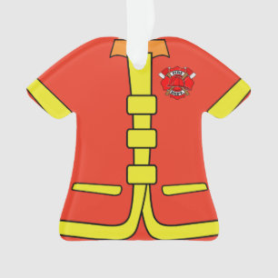Personalised Fireman Firefighter Xmas Ornament