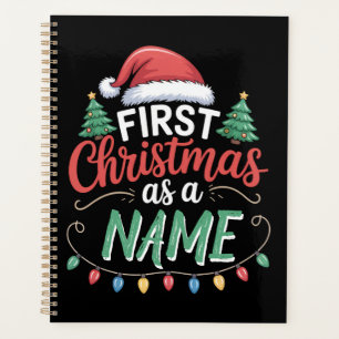 Personalised First Christmas As A Family Matching Planner