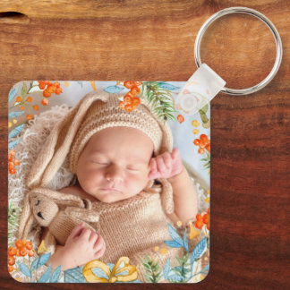 Personalised First Christmas As Grandparents   Key Ring