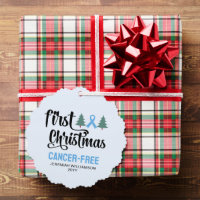 Personalised FIRST CHRISTMAS Prostate Cancer Free