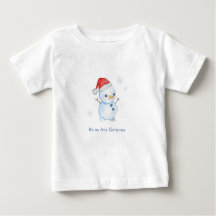 Personalised ‘First Christmas’ T-shirt 