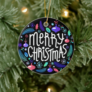 Personalised first christmas together ornament