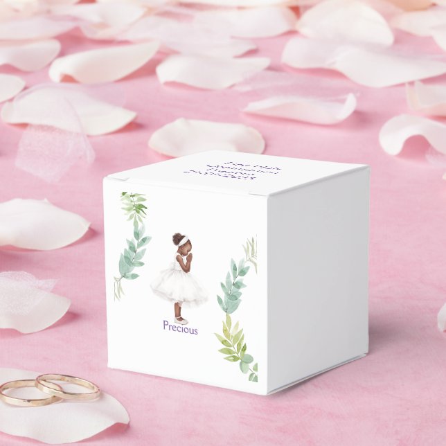 Personalised First Communion Day Girl Favour Boxes (Wedding)