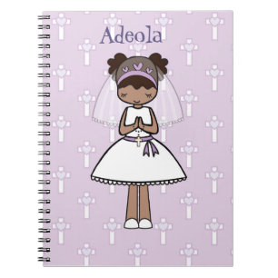Personalised First Communion Day Notebook