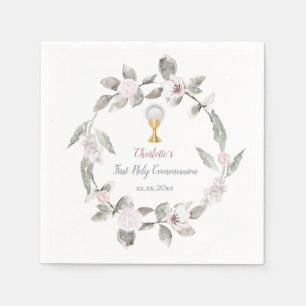 personalised First Communion Napkin