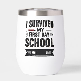 Personalised First Day of School Art