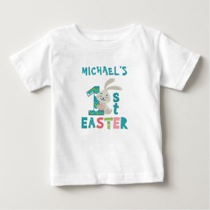 Personalised First Easter Bunny 1st Baby T-Shirt