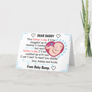 Personalised First Fathers Day 2021 From Son Holiday Card