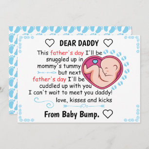 Personalised First Fathers Day 2023 From Son Holiday Card