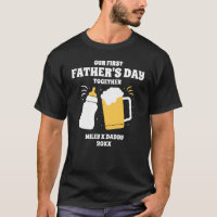 Personalised First Fathers Day together Funny