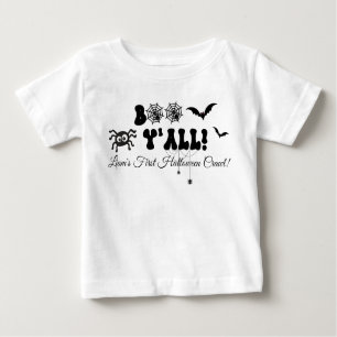 Personalised First Halloween Crawl! Baby T-Shirt