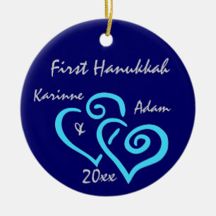 Personalised First Hanukkah Ornament