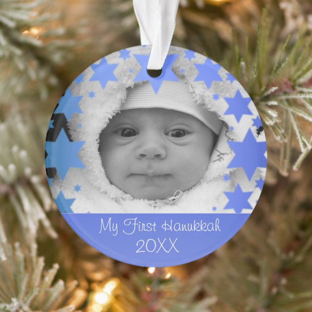 Personalised First Hanukkah Ornament (Tree)