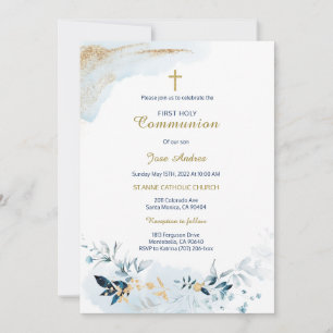 Personalised First Holy Communion Card