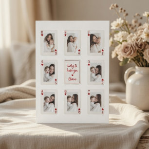Personalised First Mother’s Day 2026 Photo  Holiday Card