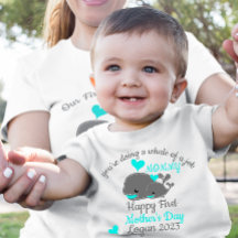 Personalised First Mother's Day Baby Bodysuit 