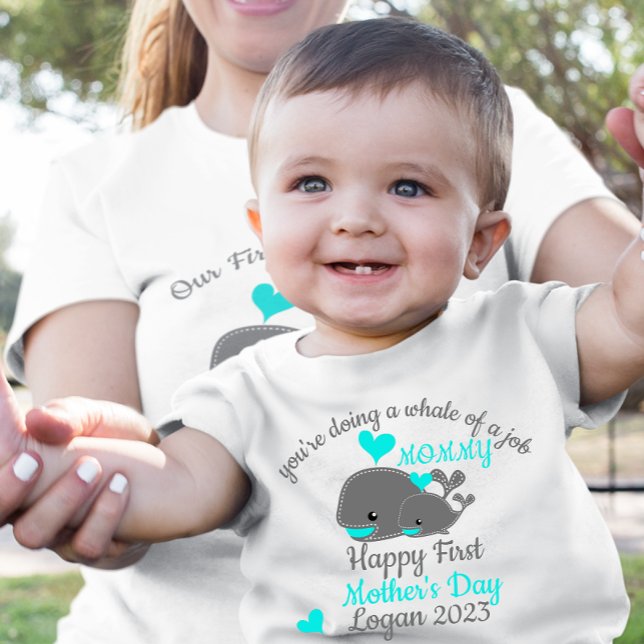 Personalised First Mother's Day Baby Bodysuit  (Creator Uploaded)