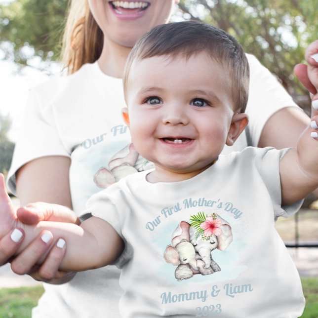 Personalised First Mother's Day Infant Shirt  (Creator Uploaded)