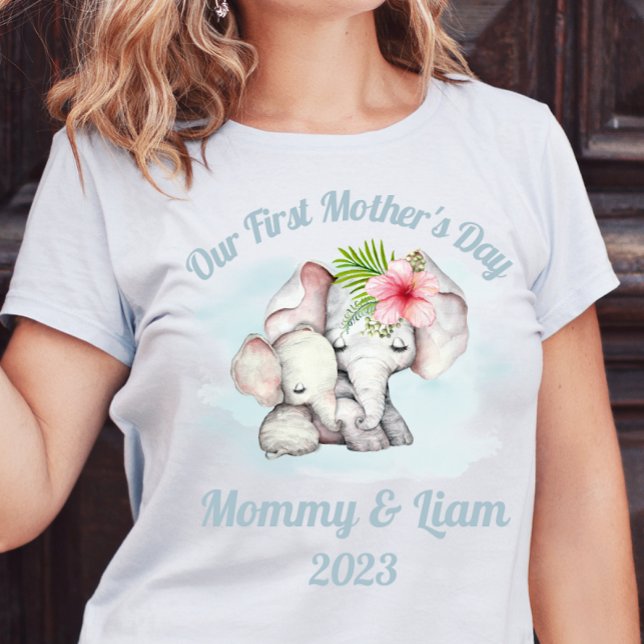 Personalised First Mother's Day Matching Shirts (Creator Uploaded)