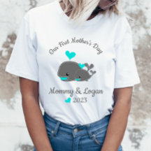Personalised First Mother's Day T-shirt