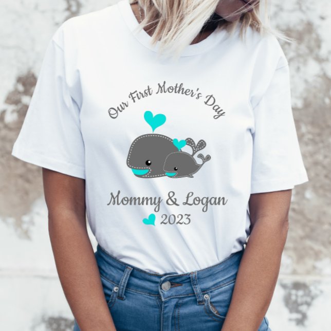 Personalised First Mother's Day T-shirt (Creator Uploaded)