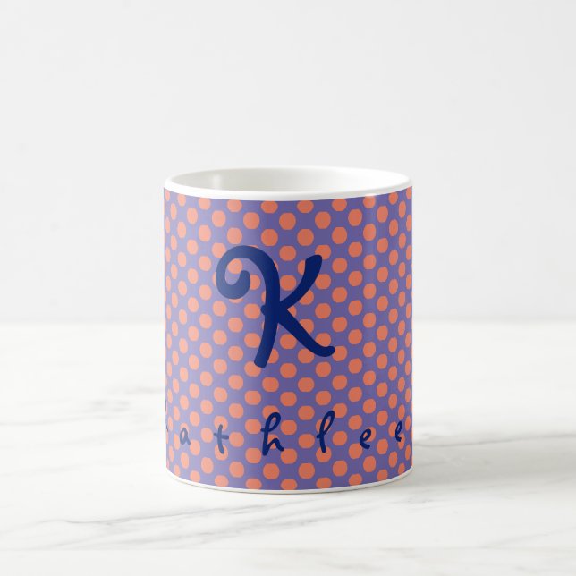 Personalised First Name Initial Coffee Mug (Center)