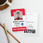 Personalised First Responder Photo ID Security