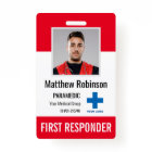 Personalised First Responder Photo ID Security