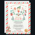 Personalised First Time Elf Arrival Letter<br><div class="desc">Personalised First Time Elf Arrival Letter</div>