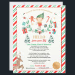 Personalised First Time Elf Arrival Letter<br><div class="desc">Personalised First Time Elf Arrival Letter</div>