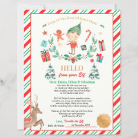 Personalised First Time Elf Arrival Letter