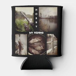 Personalised fishing photo album . 3 ring binder can cooler
