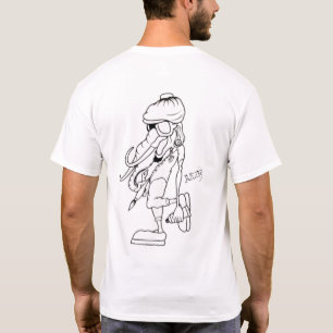 Personalised fishing t shirt