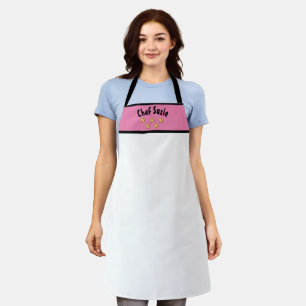 Personalised Five Star Chef Bakers Kitchen Aprons