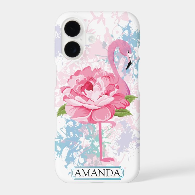 Personalised | Flamingo Monogram (Back)