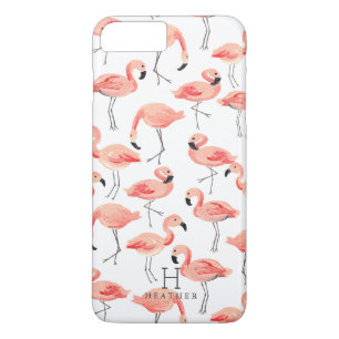 Personalised   Flamingo Party iPhone 8 Plus/7 Plus Case