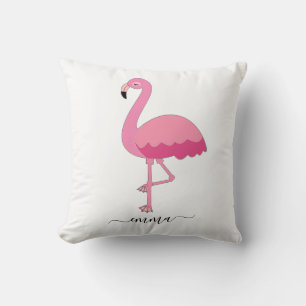 Personalised Flamingo Pillow For Flamingo Lover