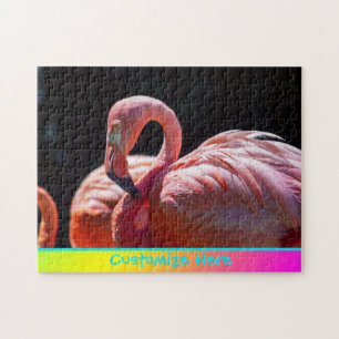 Personalised Flamingo Puzzle