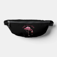 Personalised Flamingo Wine Drinker Novelty