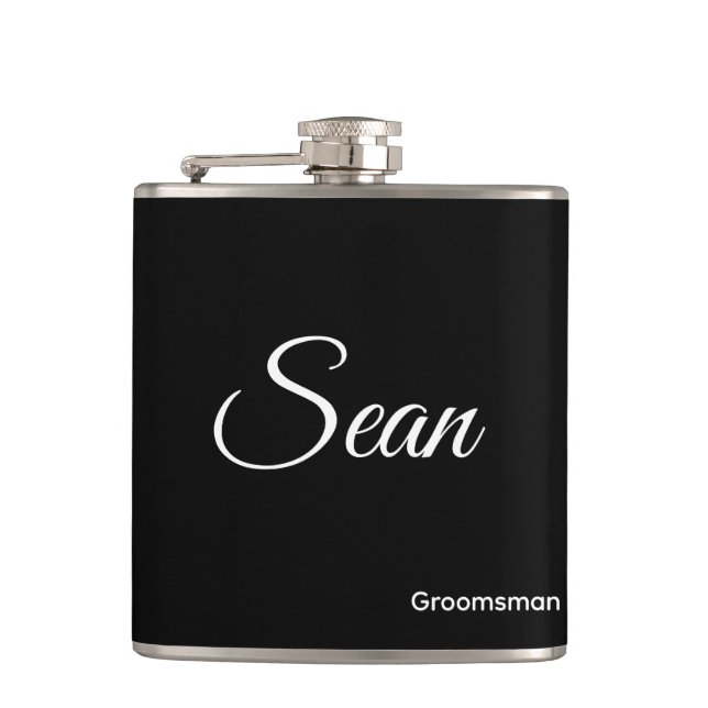 Personalised Flask (Front)