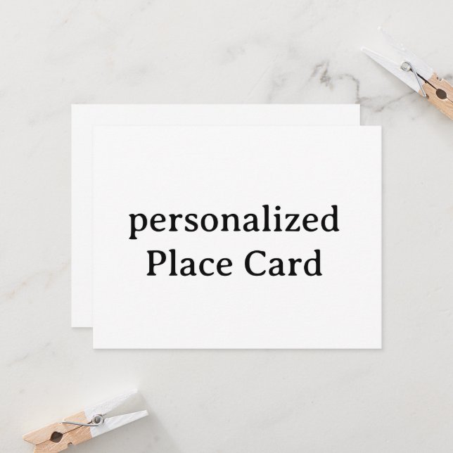 personalised Flat Card 4.25" x 5.5" (Front/Back In Situ)