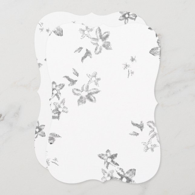 Personalised Flat Notecards • Embossed Cards (Front/Back)