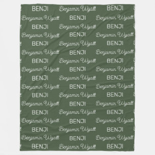 Personalised Fleece Blanket
