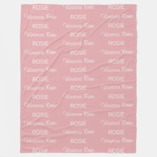 Personalised Fleece Blanket