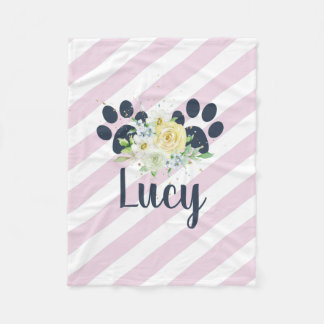 Personalised Fleece Pet Blanket