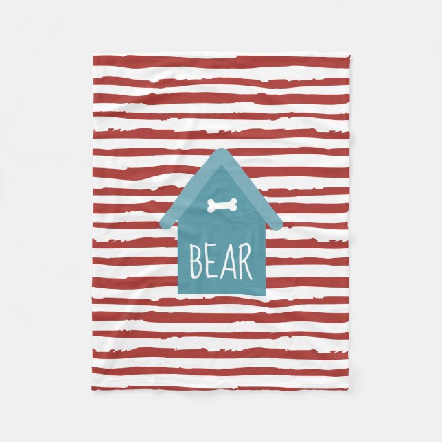 Personalised Fleece Pet Blanket (Front)