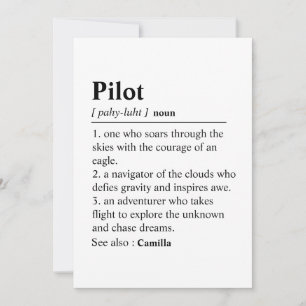 Personalised Flight School Admission Card, Flight Thank You Card
