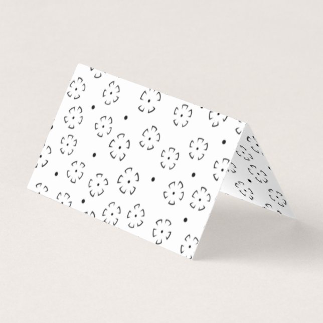 Personalised Floral Birthday Gift Folder (Back)