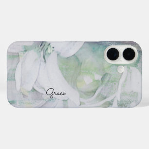 Personalised Floral iPhone 16 Case