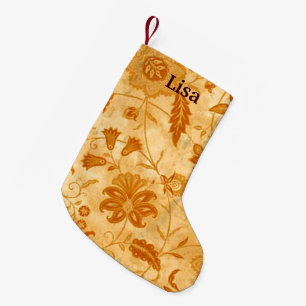 Personalised Floral Christmas Stocking